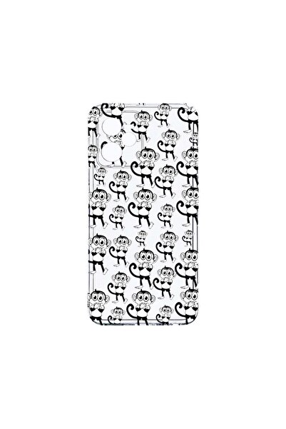 bestcase Διαφανής Θήκη Σιλικόνης 2MM, Συμβατή με Realme C35, Monkeys, Αντικρα...