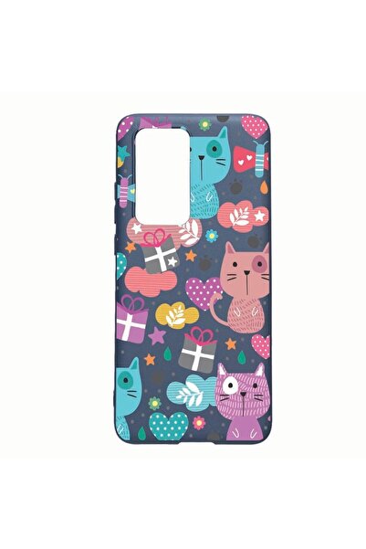 bestcase Husa Huawei P40, Lovely Cat, rezistenta la uzura, anti-alunecare, di...