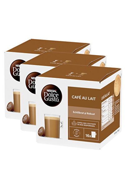 NESCAFÉ DOLCE GUSTO Set 3 x capsule de cafea, Nescafé Dolce Gusto Café Au La...