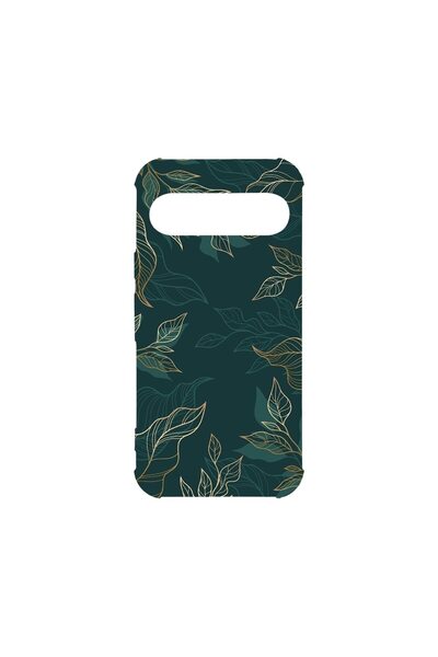 bestcase Husa Αντικραδασμική 1.5MM, Συμβατή με Google Pixel 9, Πράσινα Φτερά,...