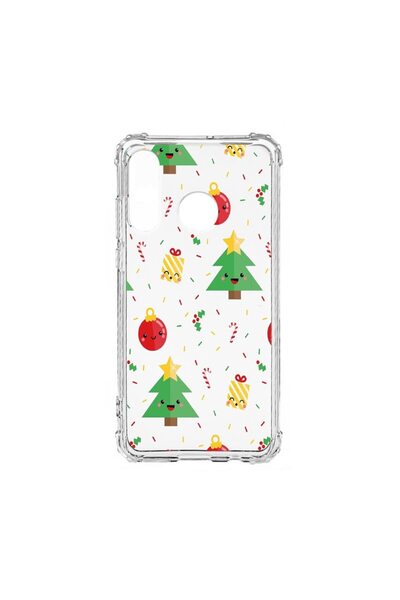 bestcase Husa Anti Shock Silicon Compatibila Cu Huawei P30 Lite, Xmas, Milita...