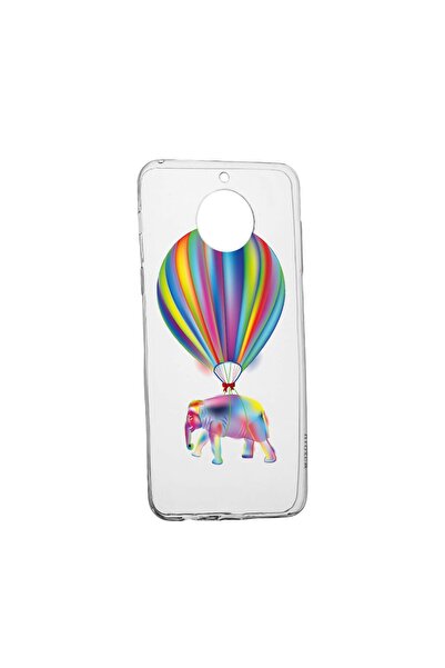 bestcase Husa Silicon Compatibila Cu Nokia C30, Rainbow Elefant, rezistenta l...