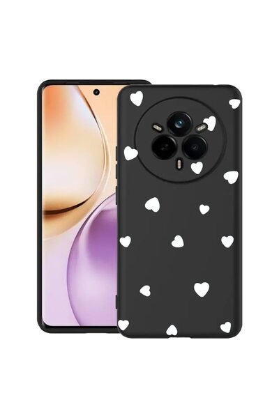 bestcase Husă pentru Realme 14 Pro 5G, Model cu inimioare, Silicon subțire de...