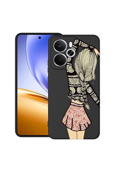 bestcase ¬Æ Husa pentru Realme 14T cu Design Girl Friend, TPU Mat Ultra Slim,...
