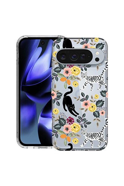bestcase ¬Æ Husa pentru Google Pixel 10 / Pixel 10 Pro cu Design Cat Pattern,...