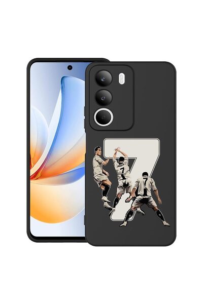 bestcase Калъф за Realme C71 с дизайн на Роналдо, TPU матов ултра тънък, 2071...