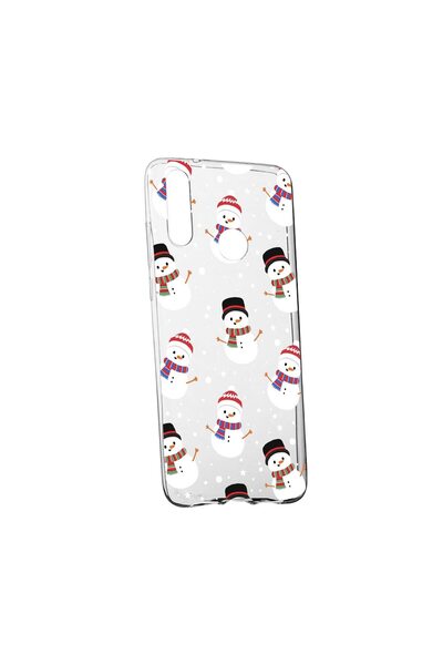 bestcase Husa de protectie Craciun, Christmas snowman pentru Huawei P30 Lite,...