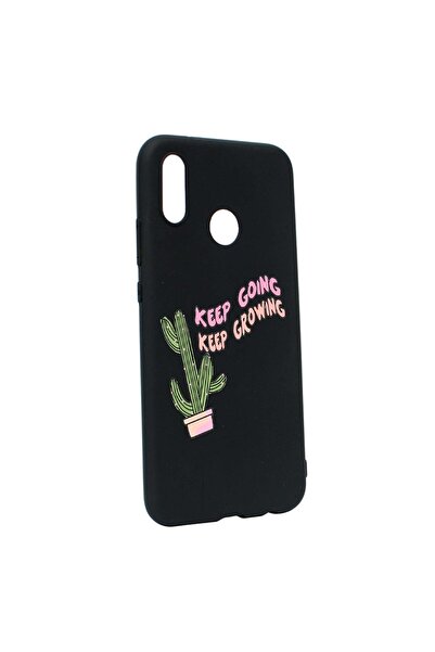 bestcase Husa de protectie cu mesaj Keep Going, pentru Huawei P20 Lite, rezis...