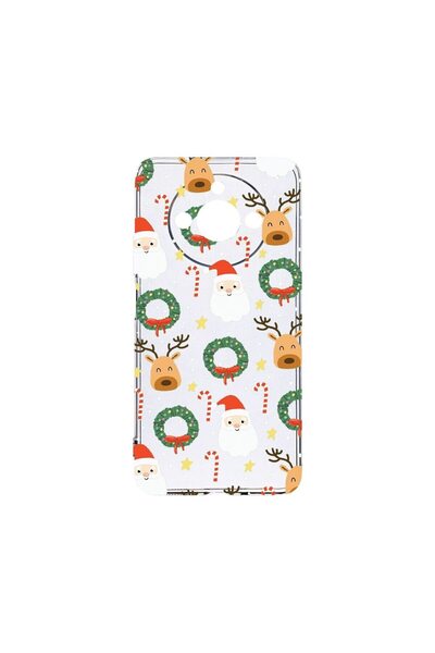 bestcase Husa BestCase¬Æ Clear Silicon 2MM, Compatibila Cu Realme 11, Xmas, A...