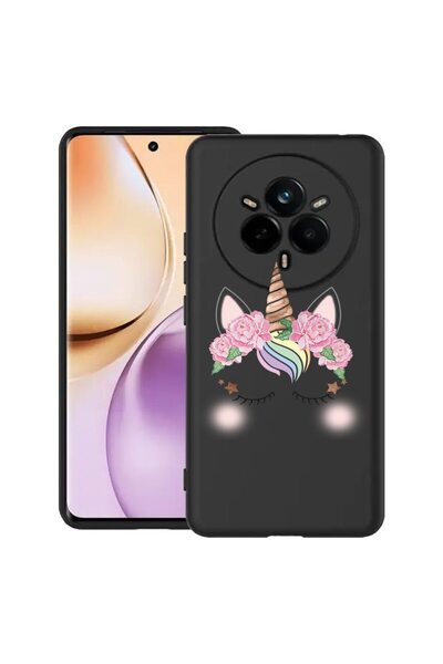 bestcase Husă pentru Realme 14 Pro Plus 5G, Unicorn, Silicon subțire de 0.8MM...