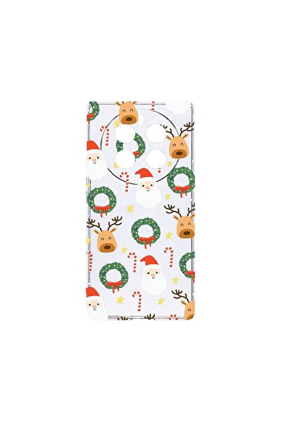 bestcase Διαφανής Θήκη Σιλικόνης 2MM, Συμβατή με Realme 12 Pro Plus, Χριστουγ...