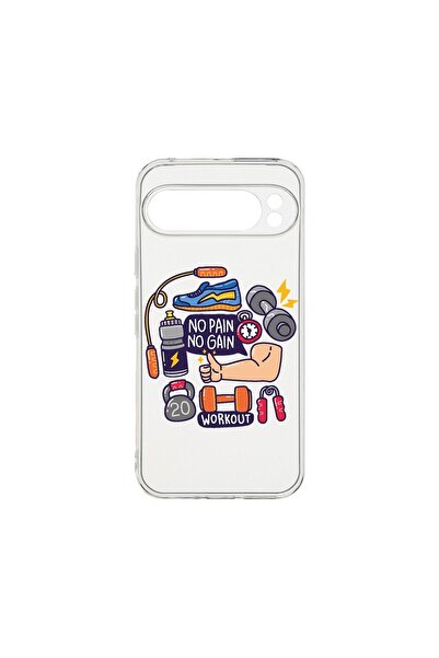 bestcase Husă transparentă din silicon de 2MM, compatibilă cu Google Pixel 9 ...