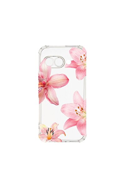 bestcase Противоударен калъф, съвместим с Google Pixel 9a, Флорален - Елегант...