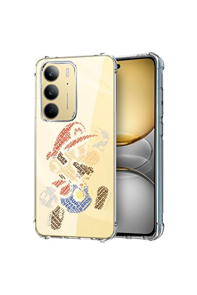 bestcase ¬Æ Husa pentru Realme C75, Anti Shock 1.5MM, Calligraphy Super Maria...