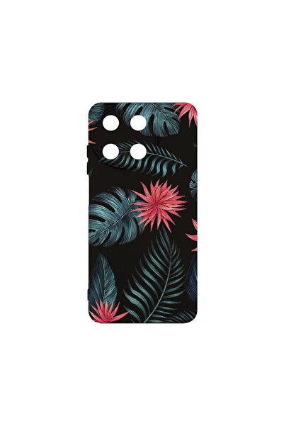 bestcase Husa BestCase® Silicon Premium, Compatibilă cu Realme 11 4G, Flori T...