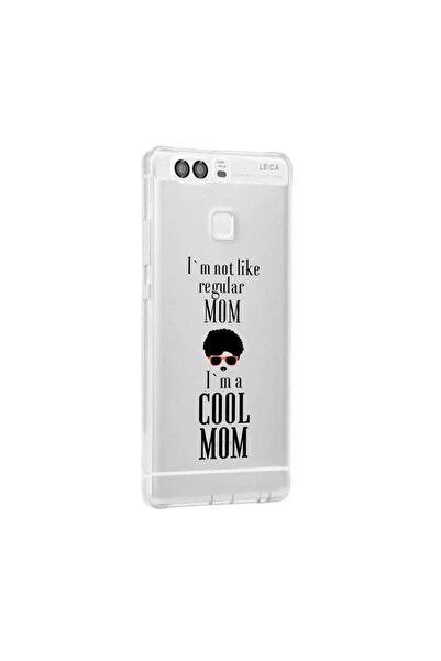 bestcase Husa Silicon, Transparent, Ultra Slim 0.3MM, Cool Mom, Huawei P10 LITE