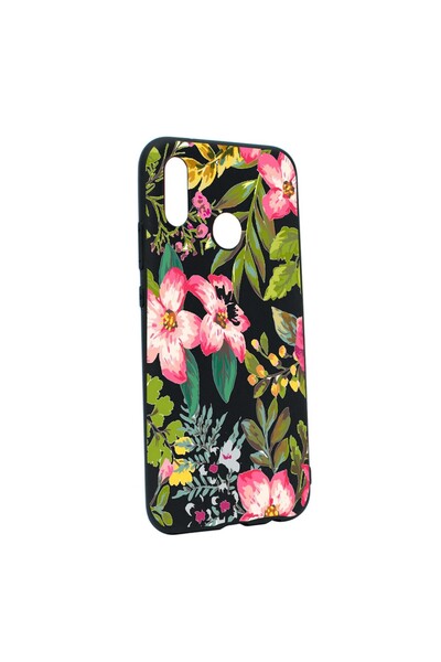 bestcase Husa de protectie Flori, culorile de pastel, pentru Huawei P20 Lite,...