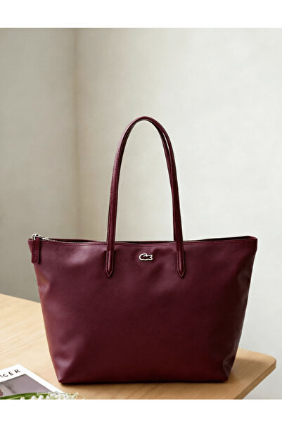 Lacoste LIVE Women's L12.12 Concept Fashion Versatile Large Capacity Zipper H...