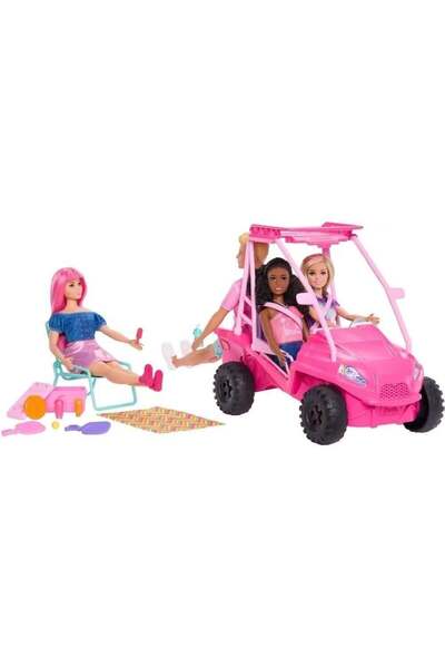 Barbie Mysteries Plaj Dedektifleri Plaj Arabası JFV68