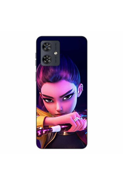 OEM Husa compatibila cu Motorola Moto G54 Silicon Gel Tpu Model KPop Demon Hu...