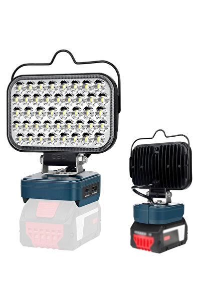 GZYR Lampă Bosch pentru baterie GBA de 18 V, lanternă de lucru wireless 126 W...