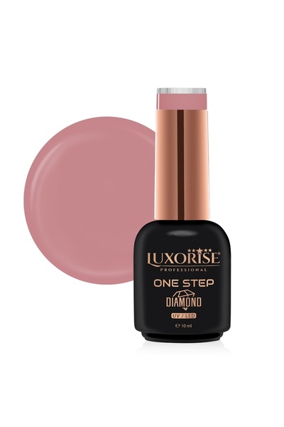 LUXORISE Semi-permanent Nail Polish One Step Diamond - Irish Coffee 10ml