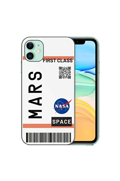 OEM Husa compatibila cu Apple iPhone 11 Silicon Gel Tpu Model Ticket To Mars