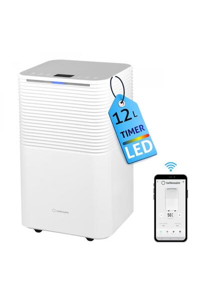 Turbionaire Dezumidificator EPI 12 WIFI, 12 l/24h, WIFI, 120 m³/h, Finisaj AB...