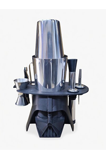 Bar Boss Professional Barware Darth Vader Tasarım Standlı Kokteyl Hazırlama S...