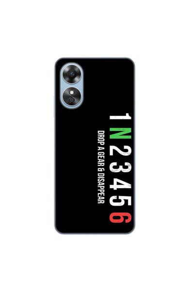 OEM Θήκη συμβατή με Oppo A17 Σιλικόνης Τζελ TPU Μοντέλο Gears