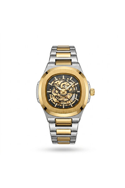 FITRON KVOGUES PP SKELETON 117196 M BLACK DIAL - MEN'S AUTOMATIC