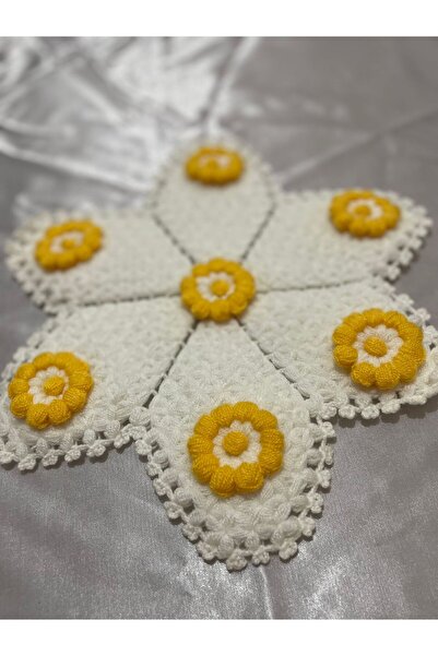 efelia concept Flowering Hand Knitted Fiber - Dowery Fiber - 1 Piece