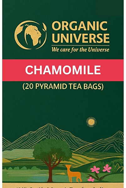 Organic يونيفيرس - شاي البابونج (20 قطعة) |   شاي لذيذ وصحي بمكونات طبيعية
