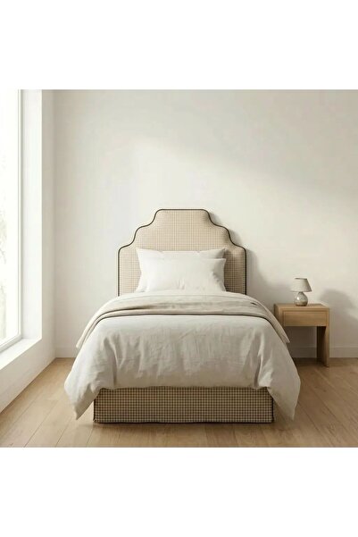 Nest Design Atelier Pötikare Keten Kumaş Yatak/Baza Başlığı
