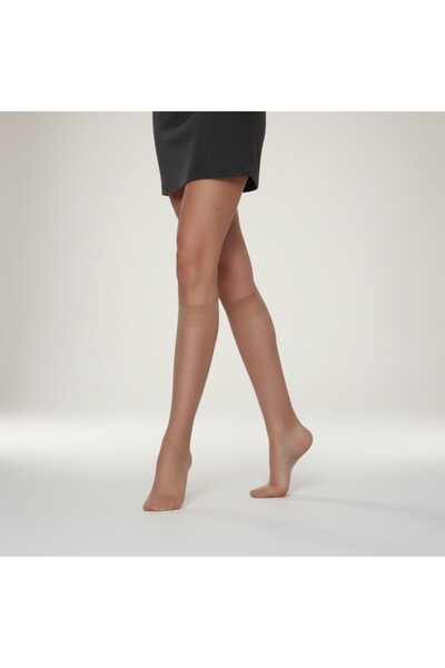moda mivana Lady Fity 15 Den Semi-Glossy - Thin Below-Knee Pantyhose