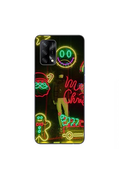 OEM Husa compatibila cu Oppo A74 4G Silicon Gel Tpu Model Craciun Vitrina Neo...