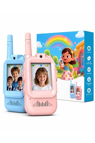 Generic Kids Face-to-Face Video Communication Device – 2 Pack Rechargeable Vi...
