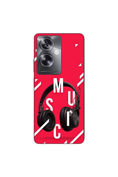 OEM Husa compatibila cu Oppo A79 5G Silicon Gel Tpu Model Music Headphones