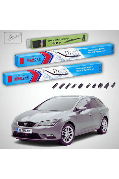 TEAMCAR Υαλοκαθαριστήρες Seat Leon ST 5F8 2013-σήμερα |   Σετ Εμπρός και Πίσω...