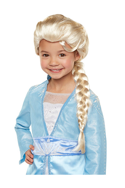 MEDUSHOP Platinum Gold Dore Color Frozen Elsa Frozen Perucă Copii Băiat