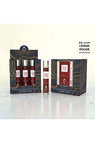 Milestone Cerise Rouge Eau De Parfum 5x 20ml Plus 1 Free sample