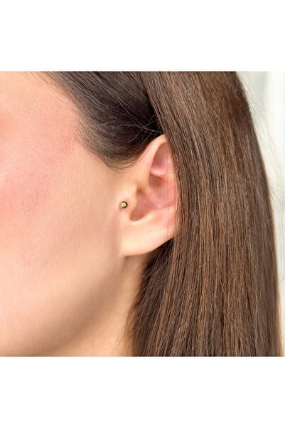 nedim şahin jewellery 1990 Altın Top Tragus