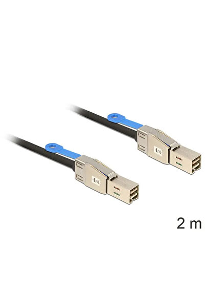 DELOCK SAS Kabel Mini SAS HD -> Mini SAS HD St/St 2.00m