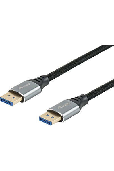 EQUIP DisplayPort 2.1 Premium 16K/60Hz St/St 2.00m schwarz