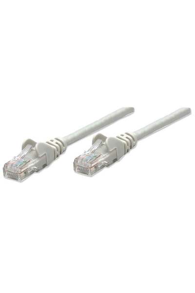 Intellinet Cablu patch RJ45 U/UTP Cat5e 7.5m cu protecție la îndoire gri