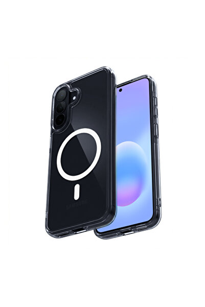 Crong Husă Hibridă Magnetică Transparentă - MagSafe Samsung Galaxy A57 (trans...