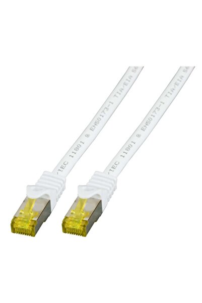 EFB Elektronik EFB RJ45 Patchk. S/FTP Cat.6A LSZH Cat.7 Rohk. 5.00m wei√ü