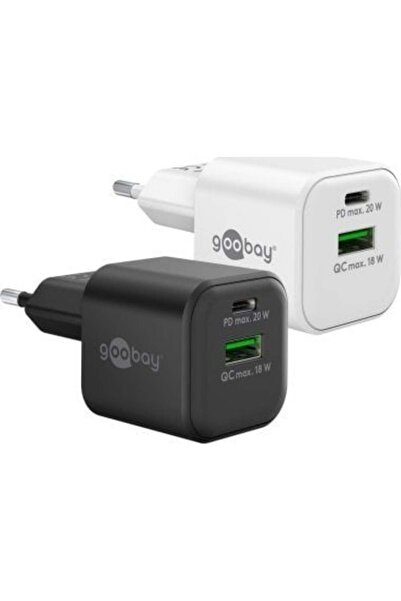 goobay Încărcător rapid USB-C PD GaN (20 W) negru 65864