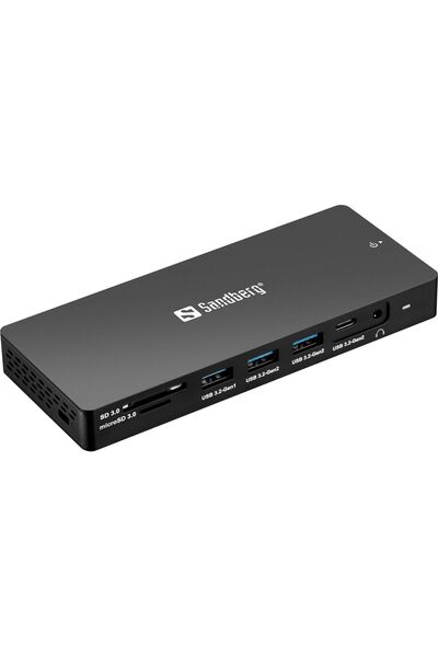 Sandberg Stație de andocare USB-C 13 în 1 Pro USB-C 13 în 1 DockingStation Pro