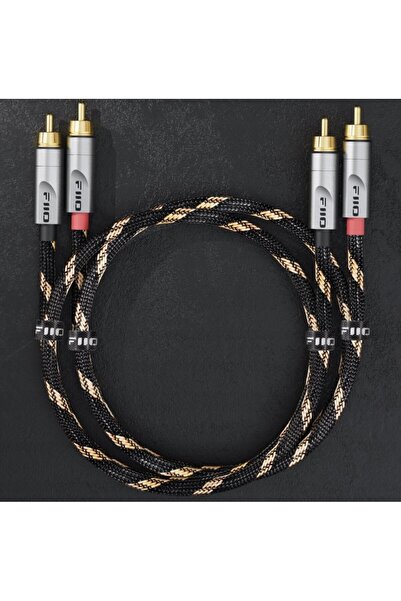 FiiO Cablu RCA (Cinch) x2 - RCA (Cinch) x2 0.2m negru (6953175731252)